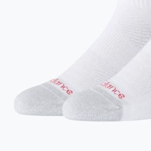 Ponožky New Balance Active Premium Crew Quarter 2 pairs white