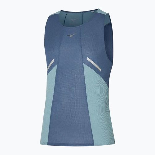 Pánská běžecká tričko Mizuno DryAeroFlow Tank vintage indigo