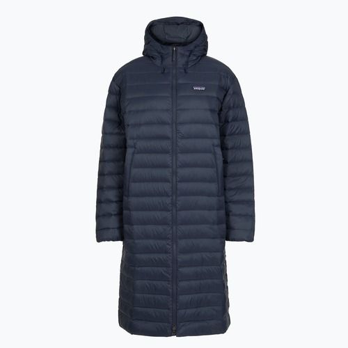 Dámský péřový kabát Patagonia Recycled Down Sweater Parka sunken blue