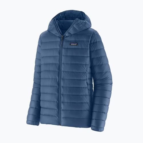 Pánská péřová bunda Patagonia Down Sweater Hoody clement blue