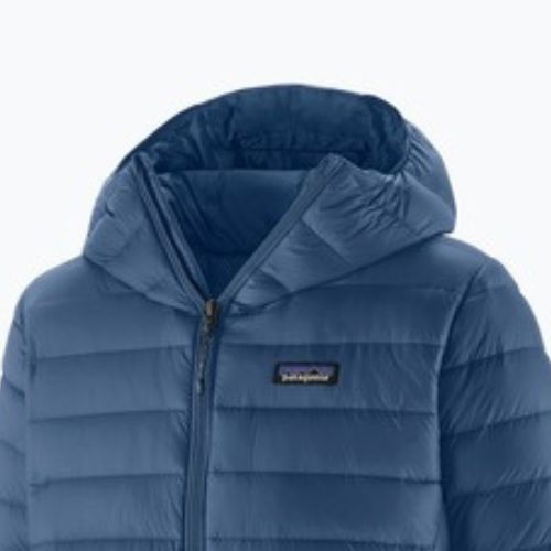 Pánská péřová bunda Patagonia Down Sweater Hoody clement blue