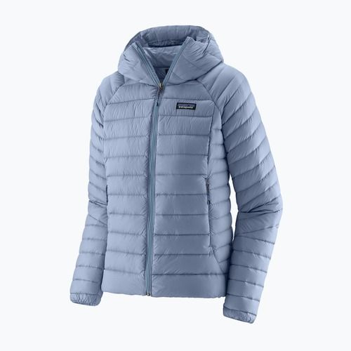 Dámská péřová bunda Patagonia Down Sweater Hoody barnacle blue