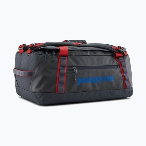 Cestovní taška Patagonia Black Hole Duffel 40 l smulder blue/amanita red