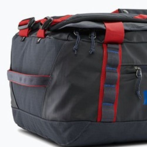 Cestovní taška Patagonia Black Hole Duffel 40 l smulder blue/amanita red