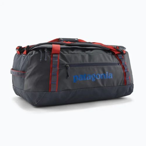 Cestovní taška Patagonia Black Hole Duffel 55 l smolder blue/amanita red