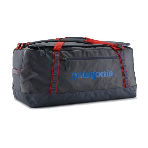 Cestovní taška Patagonia Black Hole Duffel 100 l smolder blue/amanita red