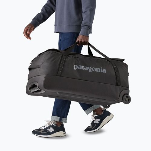 Cestovní taška Patagonia Black Hole Wheeled Duffel 100 l black/black