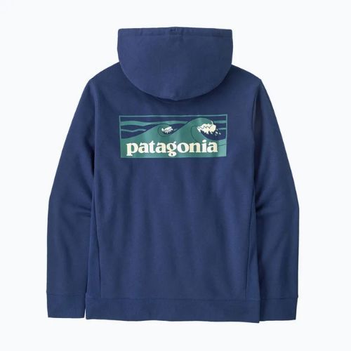 Pánská mikina Patagonia Boardshort Logo Uprisal Hoody clement blue