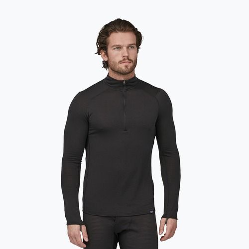 Pánská mikina Patagonia Cap Termal Weight Zip Neck black