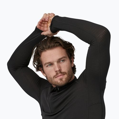 Pánská mikina Patagonia Cap Termal Weight Zip Neck black
