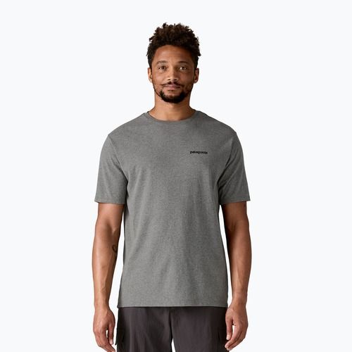 Pánské tričko Patagonia Fitz Roy Icon Responsibili-Tee gravel heather