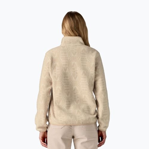 Dámská trekkingová mikina Patagonia LW Synch Snap-T P / O flow: dyno white