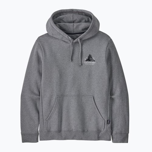 Pánská mikina Patagonia Chouinard Crest Uprisal Hoody gravel heather