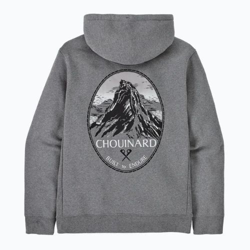 Pánská mikina Patagonia Chouinard Crest Uprisal Hoody gravel heather