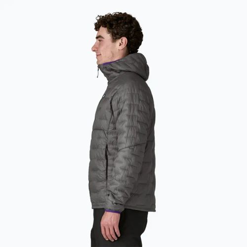 Pánská péřová bunda Patagonia Micro Puff Hoody forge grey