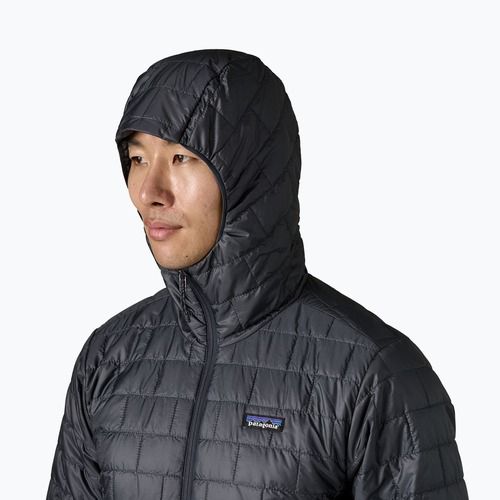 Pánská péřová bunda Patagonia Nano Puff Hoody smolder blue