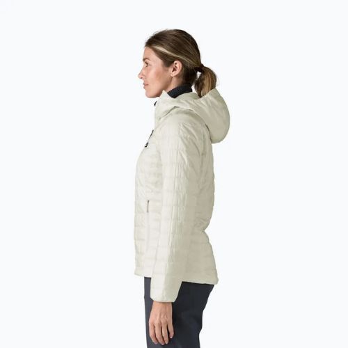 Dámská péřová bunda Patagonia Nano Puff Hoody birch white