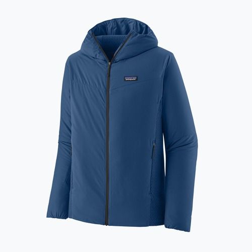 Pánská hybridní bunda Patagonia Nano-Air Light Hybrid Hoody smolder blue