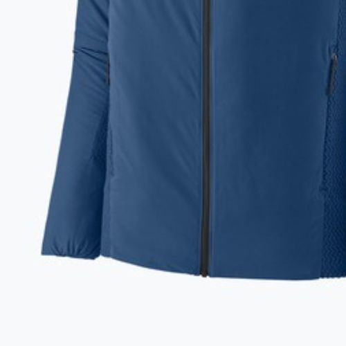 Pánská hybridní bunda Patagonia Nano-Air Light Hybrid Hoody smolder blue
