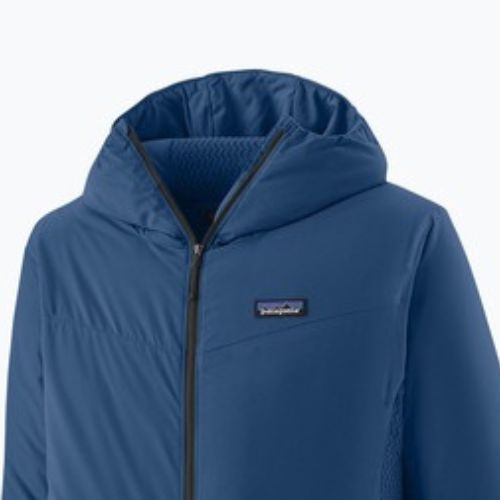 Pánská hybridní bunda Patagonia Nano-Air Light Hybrid Hoody smolder blue