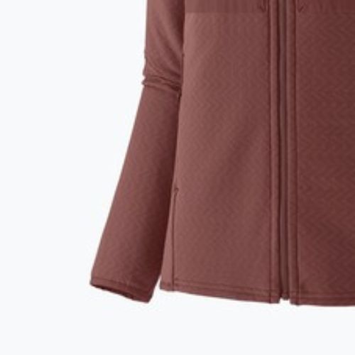 Dámská softshellová bunda Patagonia R2 CrossStrata Hoody dark ruby