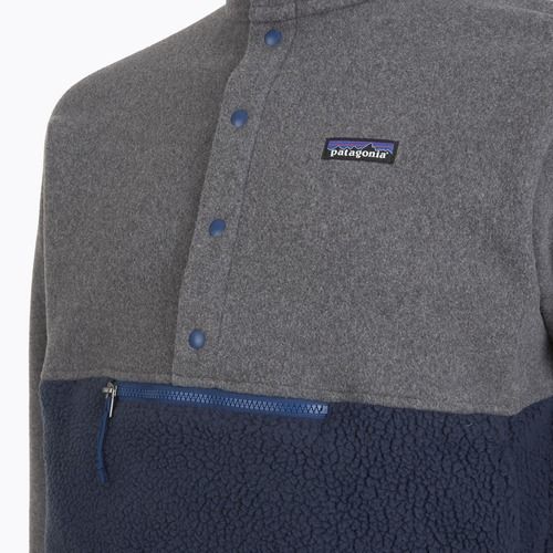 Pánská trekkingová mikina Patagonia Retro Pile 1 / 2 Snap P / O new navy w / nickel