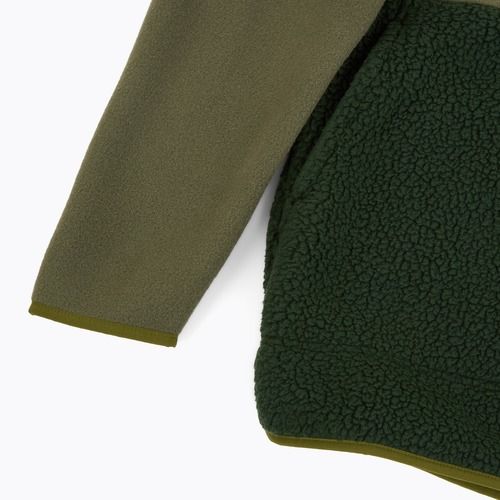 Pánská trekkingová mikina Patagonia Retro Pile 1 / 2 Snap P / O old growth green