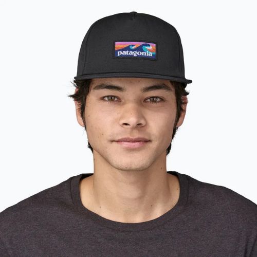 Kšiltovka Patagonia Boardshort Label Funfarer Cap ink black