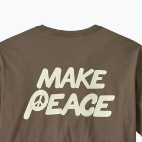 Pánské tričko Patagonia Balance Organic peace seeds / marlow brown