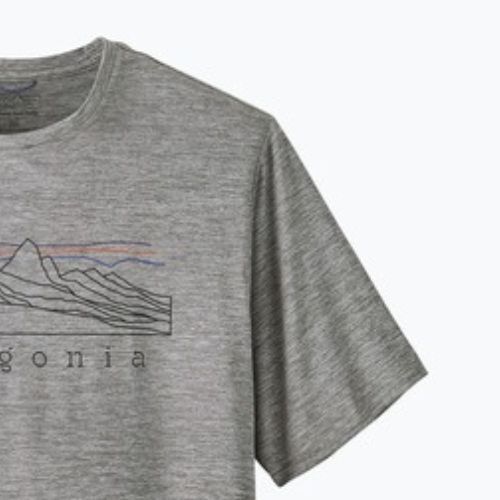Pánské tričko Patagonia Cap Cool Daily Graphic Shirt stratapeaks / feather grey