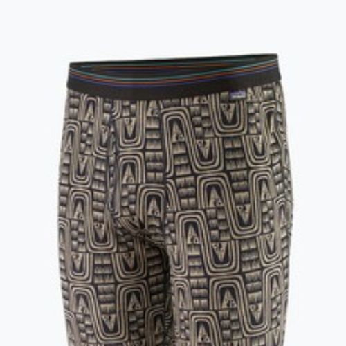 Pánské termo kalhoty Patagonia Cap Mid Weight Bottoms flow/sunken blue