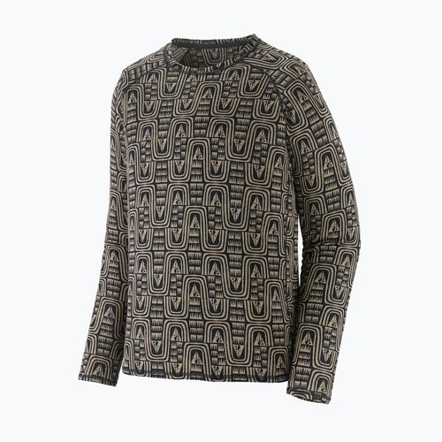 Pánské termotričko Longsleeve Patagonia Cap Mid Weight Crew flow / sunken blue
