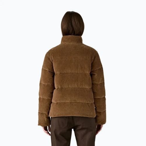 Dámská péřová bunda Patagonia Cord Fjord deer brown