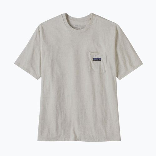 Pánské tričko Patagonia Daily Pocket Tee birch white