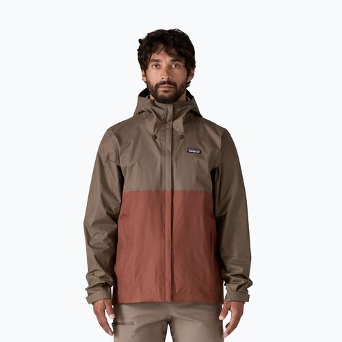 Pánská nepromokavá bunda Patagonia Torrentshell 3L Rain marlow brown