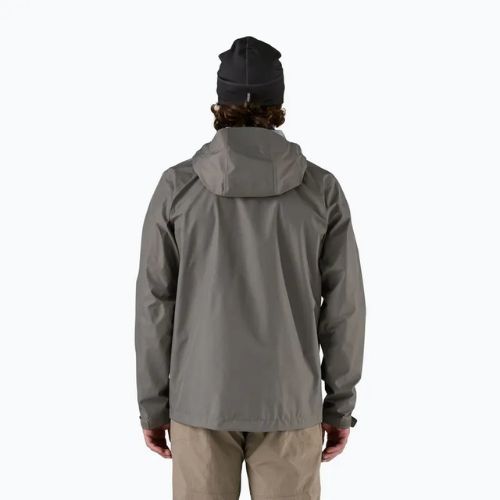Pánská nepromokavá bunda Patagonia Torrentshell 3L Rain noble grey