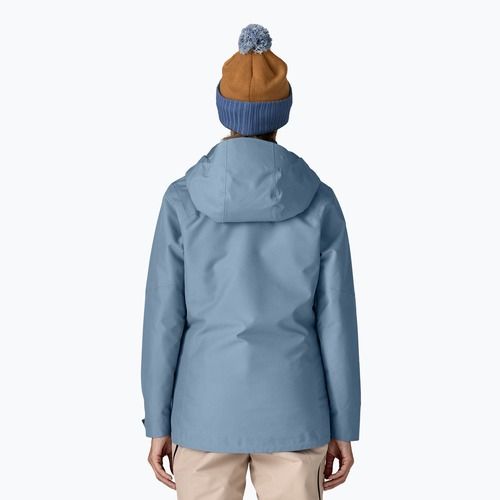 Dámská nepromokavá bunda Patagonia Insulated Powder Town barnacle blue