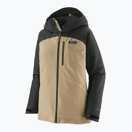 Dámská nepromokavá bunda Patagonia Insulated Powder Town oar tan
