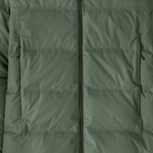 Pánská péřová bunda Patagonia Jackson Glacier Parka old growth green