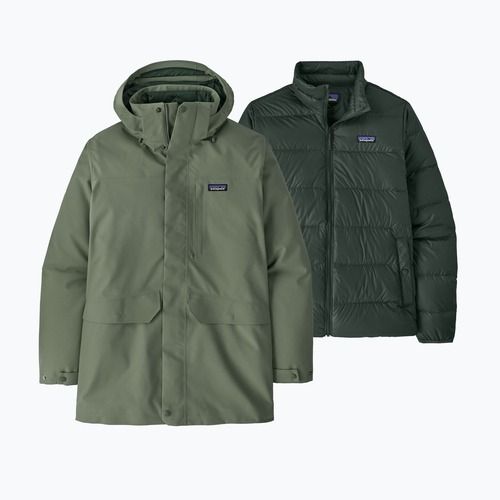 Pánská bunda 3v1 Patagonia Tres 3-in-1 Parka old growth green