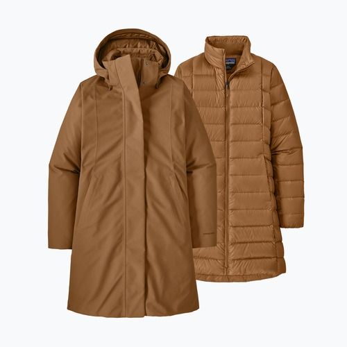 Dámská bunda 3v1 Patagonia Tres 3-in-1 Parka deer brown