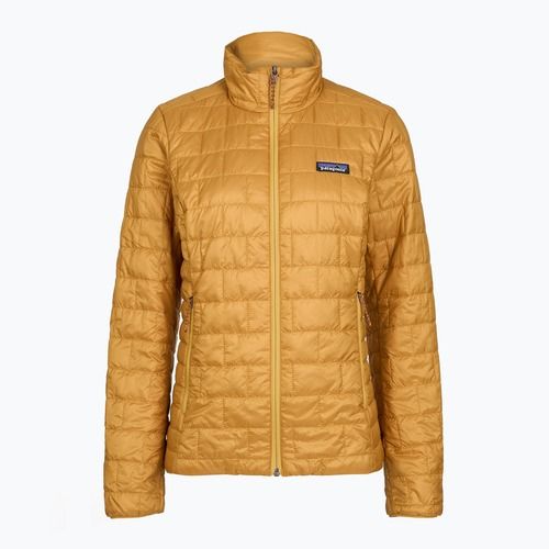 Dámská zateplená bunda Patagonia Nano Puff smolder talon gold