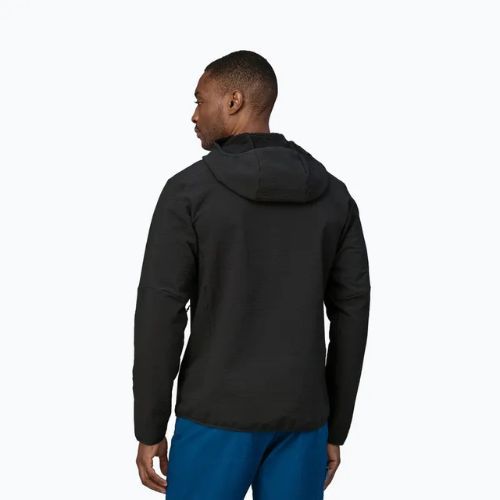 Pánská softshellová bunda Patagonia R2 TechFace Hoody black