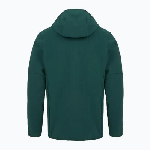 Pánská softshellová bunda Patagonia R2 TechFace Hoody cascade green