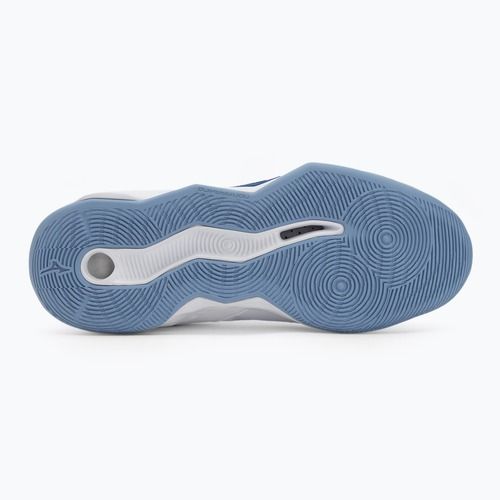 Volejbalové boty Mizuno Wave Dimension Mid bílé/bellwether modrá/belairblu