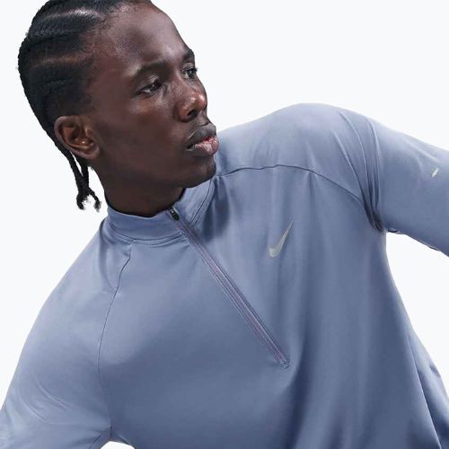 Pánská běžecká mikina Nike Stride 1/4 Zip Dri-Fit world indigo