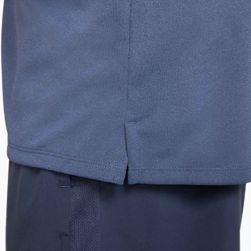 Pánské běžecké tričko Longsleeve Nike Miler Dri-Fit UV diffused blue