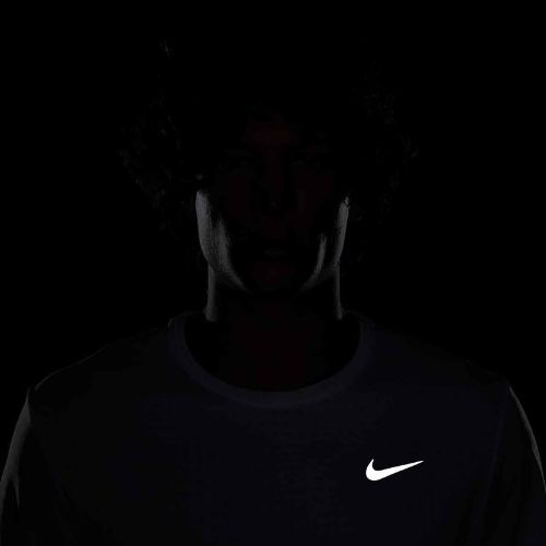 Pánské běžecké tričko Nike Miler Breathe summit white