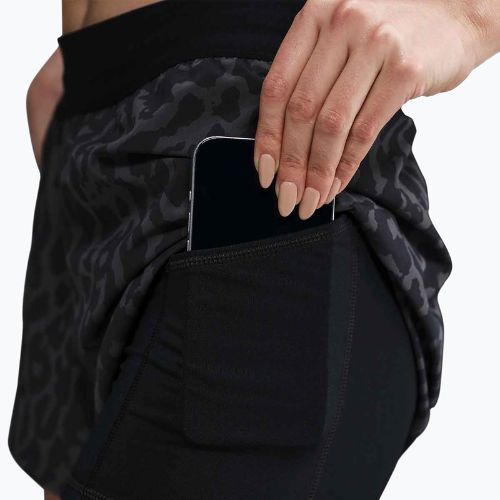 Dámské běžecké šortky Nike Swift Dri-Fit Mid-Rise 2in1 black / black