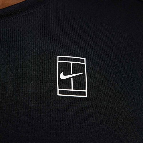 Pánské tenisové tričko Nike Court Dri-Fit Advantage black / white